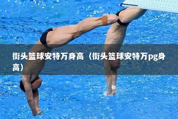 街头篮球安特万身高（街头篮球安特万pg身高）